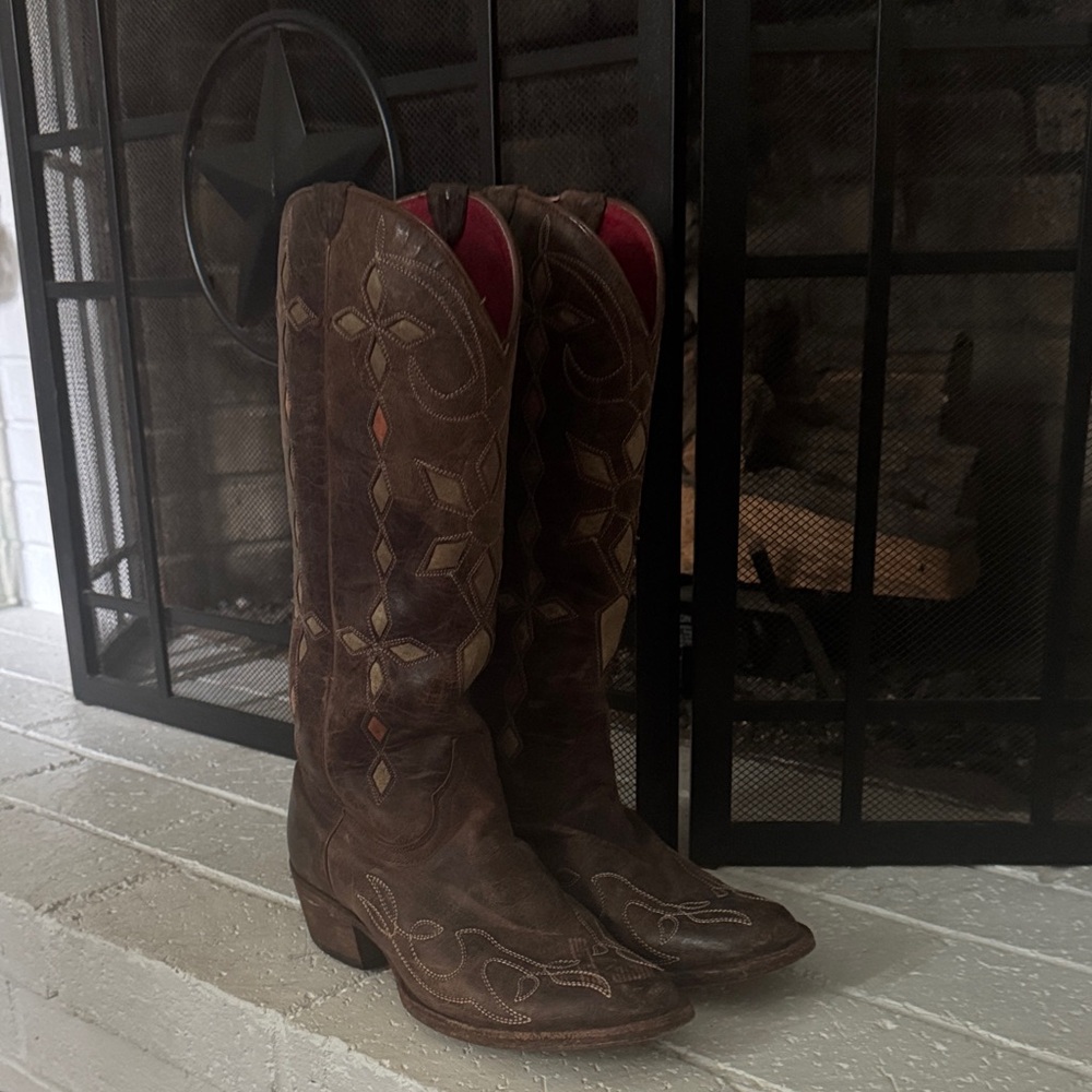 Brown Western Cowboy Boots
